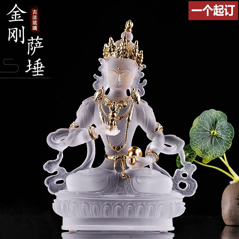 琉璃金刚萨埵佛像供奉摆件