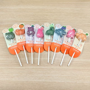 【10支装】益口童升无糖棒棒糖6.5g儿童糖果节日礼物多种口味糖果