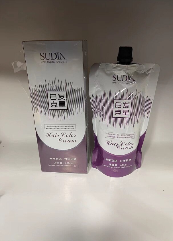 正品舒蒂雅色彩伴侣添加剂白发克星彩油颜色白发处理遮盖白发包邮