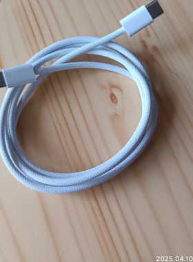 二手适用于苹果15 16Pro max拆机数据线原装正品双c编织线双头type-c数据线快充充电线