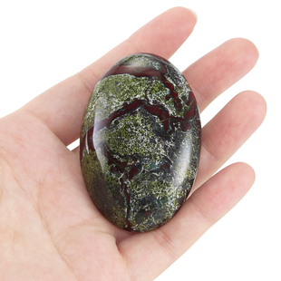 椭圆天然龙血石手把件原石手握盘玩把玩件龙血玛瑙奇石摆件石头