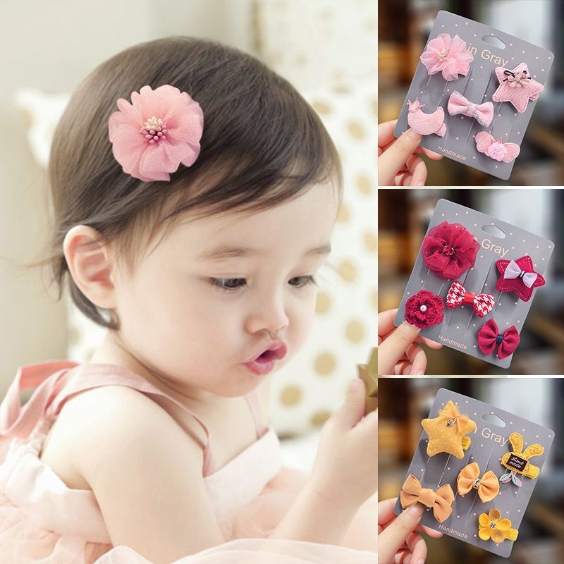 儿童发夹女宝宝刘海碎发小夹子婴幼儿不伤发公主发卡发饰可爱头饰