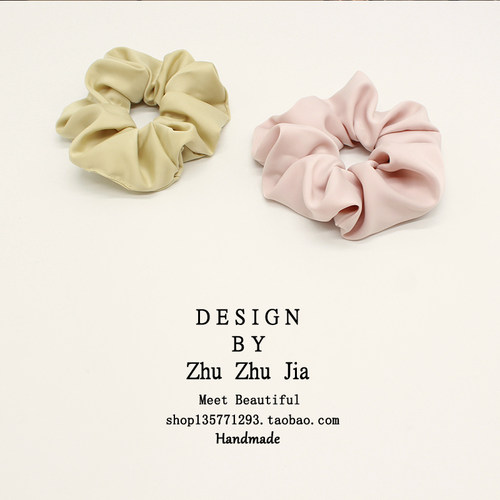 发圈缎面法式高级感气质大肠发圈