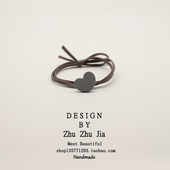 头绳发圈发绳皮套橡皮筋韩国小清新简约个性 马尾爱心可爱发饰头饰