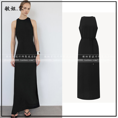 26春韩国设计师品牌BAU by Bride And You新款4月挂脖长款连衣裙