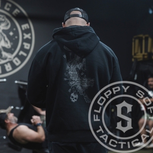 【软趴趴战术】GBRS Group Death Grip Pullover 黑色连帽卫衣