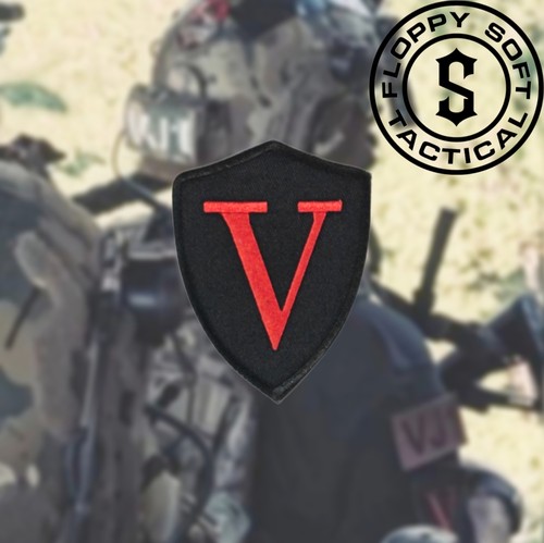 【软趴趴复刻】三角洲CAG Squadron D Patch 军迷士气章 魔术贴章
