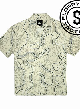 【软趴趴精制】QILO TOPO等高线系列半袖衬衫战术衬衫夏威夷衬衫