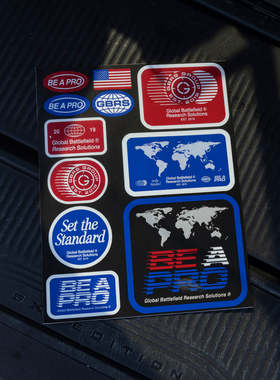 【软趴趴复刻】GBRS GROUP BE A PRO STICKER SHEET贴纸