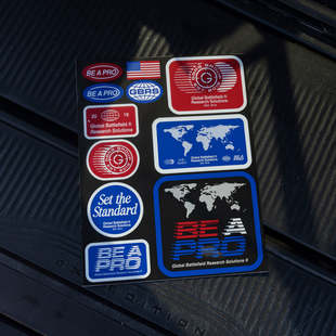 【软趴趴复刻】GBRS GROUP BE A PRO STICKER SHEET贴纸