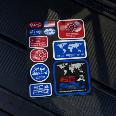 【软趴趴复刻】GBRS GROUP BE A PRO STICKER SHEET贴纸