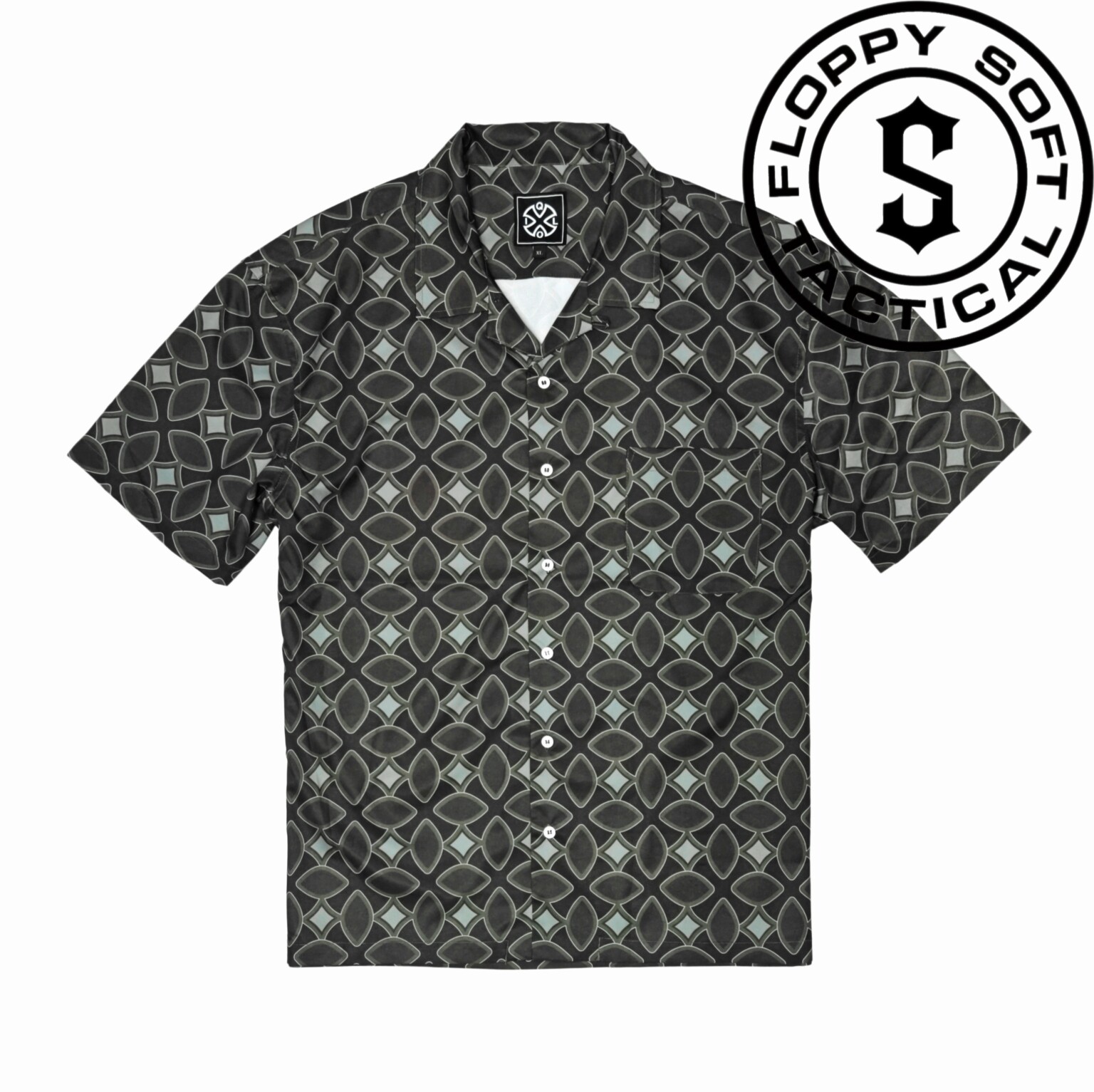 【软趴趴精制】QILO x NOVESKE Shirt半袖衬衫战术衬衫夏威夷衬衫