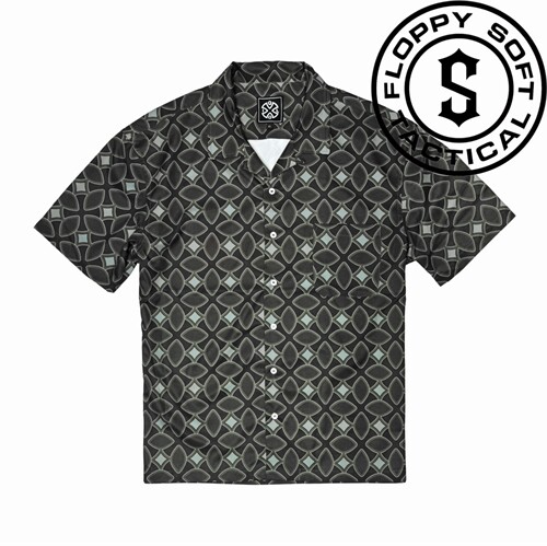 【软趴趴精制】QILO x NOVESKE Shirt半袖衬衫战术衬衫夏威夷衬衫