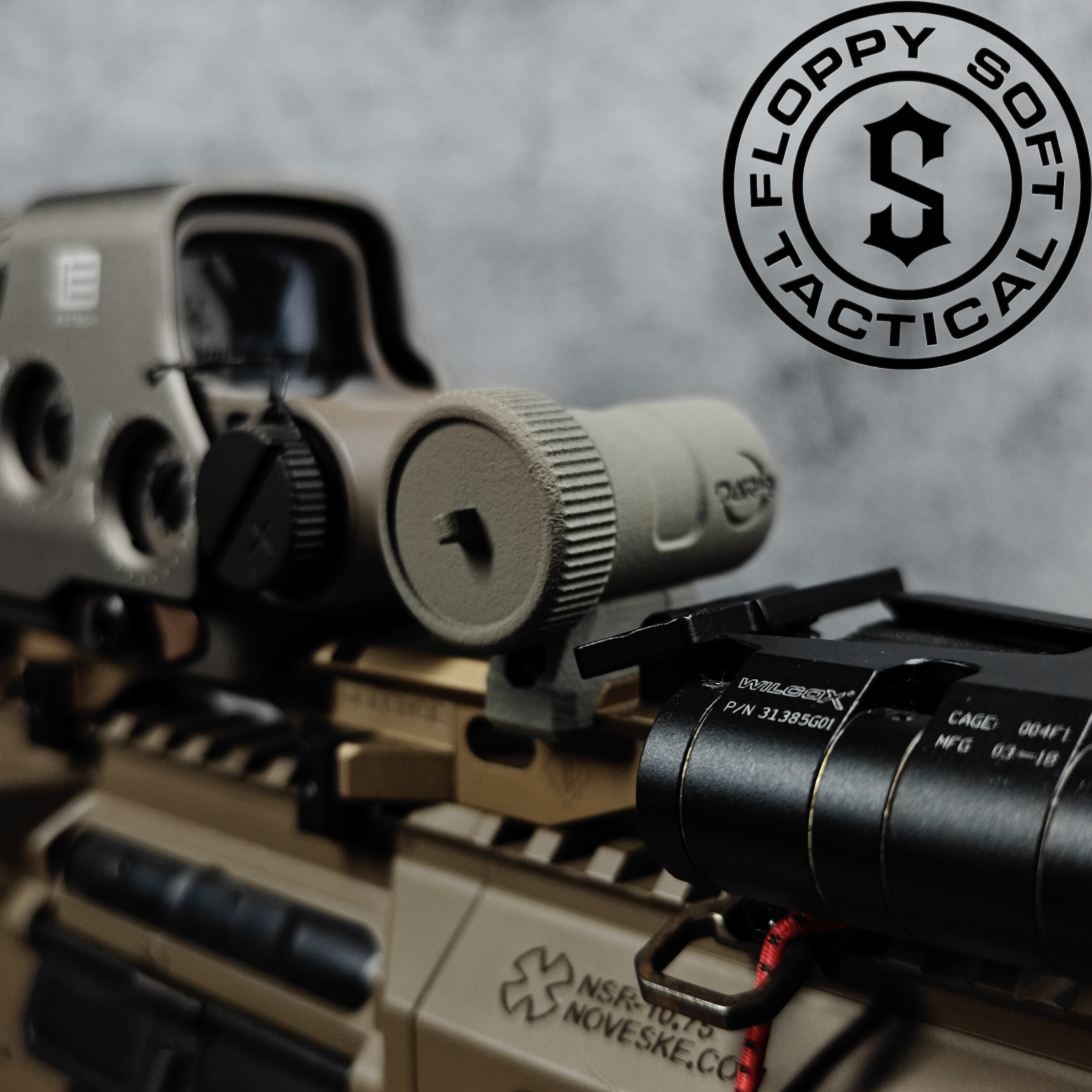 【软趴趴战术】复刻 DARQ CR123A备用电池仓 沙色版本