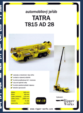 Ripper Works 019 - Automobilovy jerab Tatra T815 AD 28
