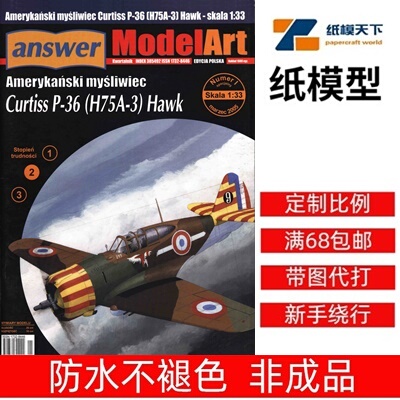 Answer MA 2005-01 sp - Curtiss P-36 Hawk