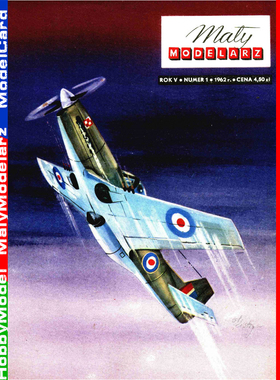 Maly Modelarz 1962-01 - Samolot mysliwski Mustang