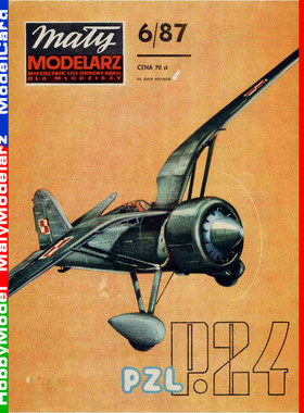 Maly Modelarz 1987-06 - PZL P-24 G