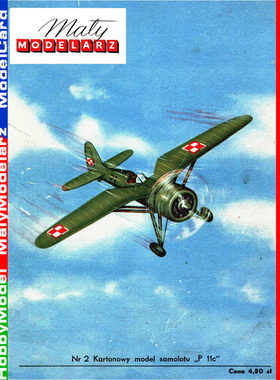Maly Modelarz 1959-02 - Samolot P-11c