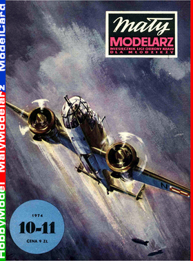Maly Modelarz 1974-10-11 - Samolot bombowy PZL-37 Los
