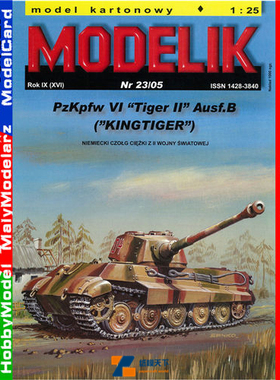 Modelik 2005-23 - PzKpfw VI Tiger II Ausf.B (KingTiger)