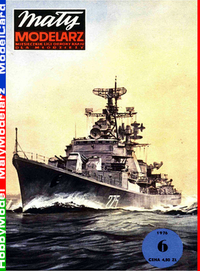 Maly Modelarz 1976-06 - Okret wojenny typu niszczyciel
