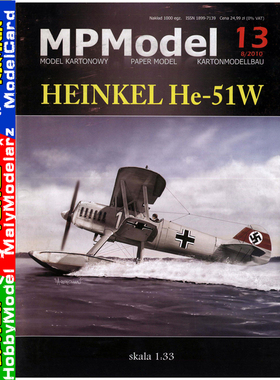 MPModel 13 - Heinkel He-51W