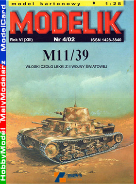 Modelik 2002-04-意大利M.11-39轻型坦克