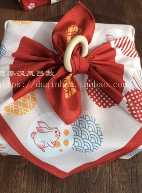 中秋节月饼礼盒包裹布风吕敷包邮
