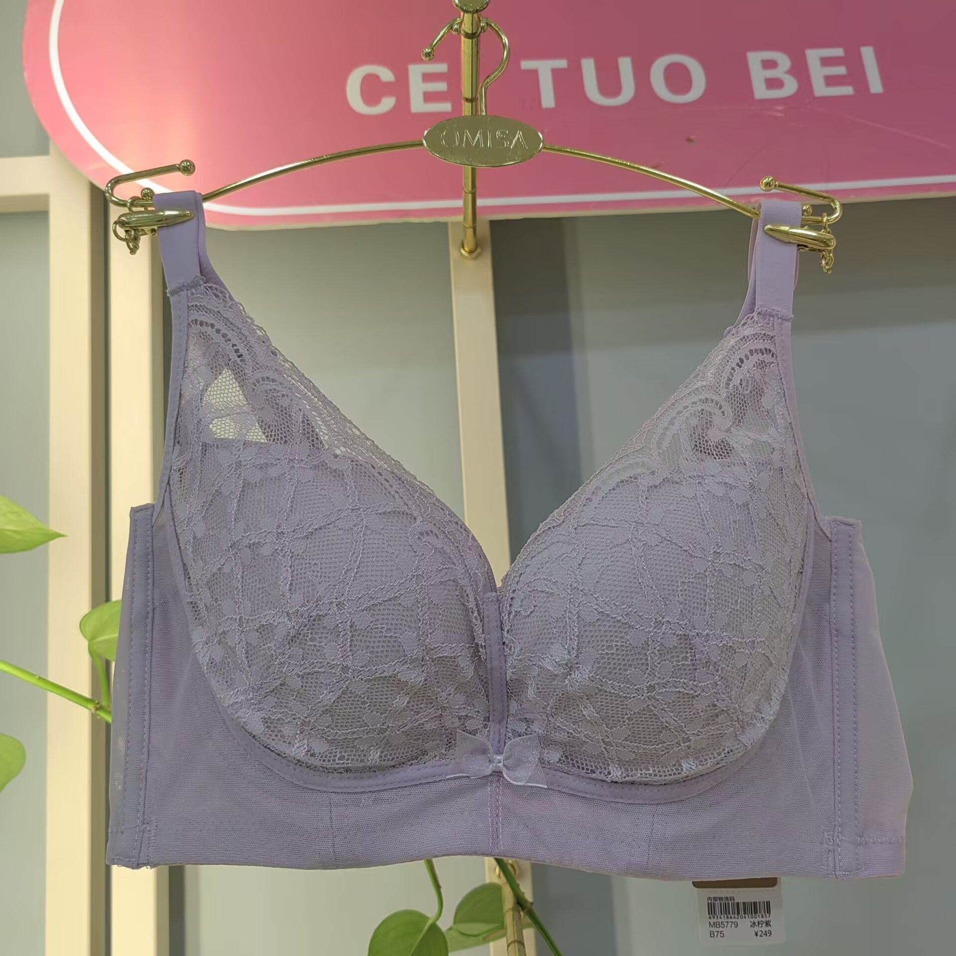 欧蜜莎5779软钢圈小胸聚拢集中上托防下垂收副乳加厚杯内衣文胸罩