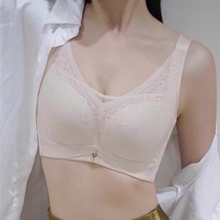 CD文胸收副乳光面无痕软钢圈内衣 1大胸显小薄款 正品 阁兰缇娜8808