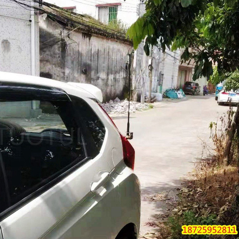 HONDA FIT 특수 수정 자동차 라디오 핸드셋에 적합 304 스테인레스 스틸 안테나 도난 방지 브래킷 카드 가장자리