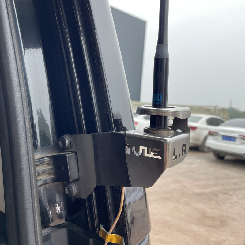 랜드로버 디스커버리 4 전용 자동차 라디오 핸드헬드 라디오 안테나 도난 방지 브래킷 카드 엣지 클립 엣지 높이 제한 폴 지원