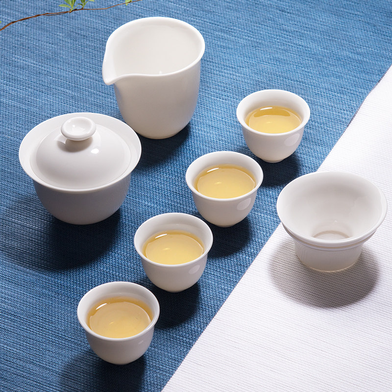 Tea Ridge Plain Jane Porcelain Tea set 8in the Tableware , Tea set , Tea package  category - from Buy2taobao.com to provide professional Taobao agent buy service