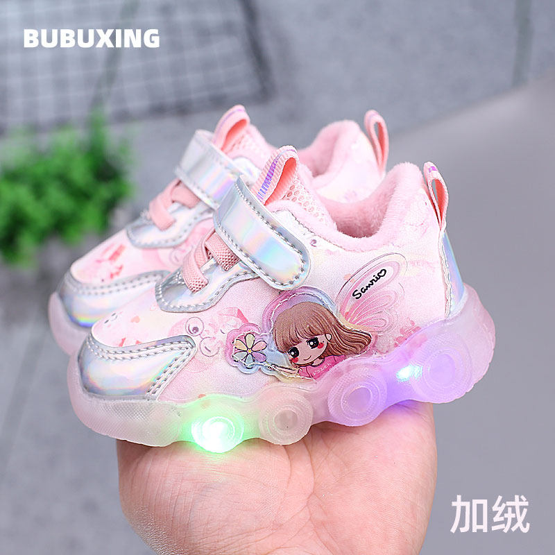 棉鞋保暖软底学步鞋女童