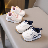 1岁3运动单鞋 春秋男宝宝鞋 女童机能防滑小白鞋 子软底婴儿学步鞋