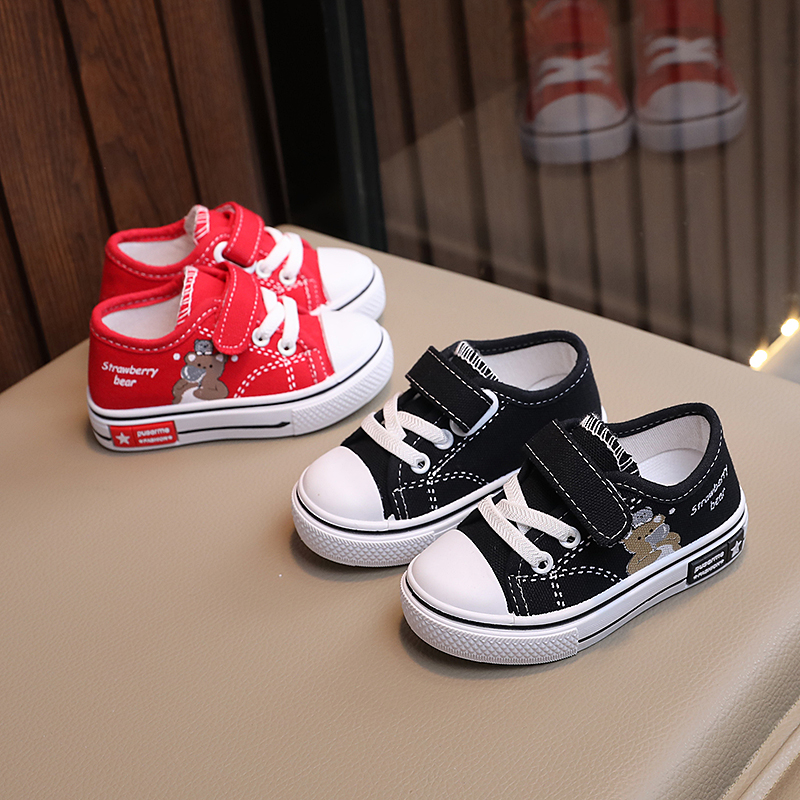 学步鞋透气男女宝宝小白鞋幼儿园