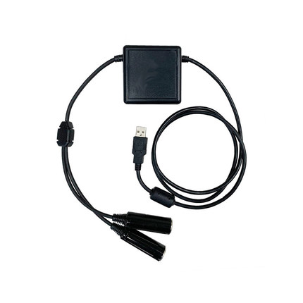 珠海飞行商店PC-to-Headset Adapter (USB)固定翼双插头转电脑USB
