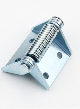 大号铁铰链 弹簧自动闭合复位工业合页承重型铰链 配电箱工业合页