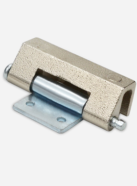 锌合金镀镍卡簧轴 CL237配电箱机柜铰链加厚暗装合页可拆卸式合页