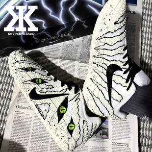球鞋定制Nike耐克Ja3莫兰特三代贪欲之眼时尚潮流简约低帮篮球鞋