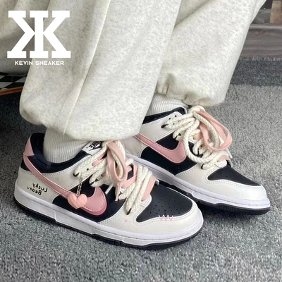Nike耐克爱心树莓系带男女低帮板
