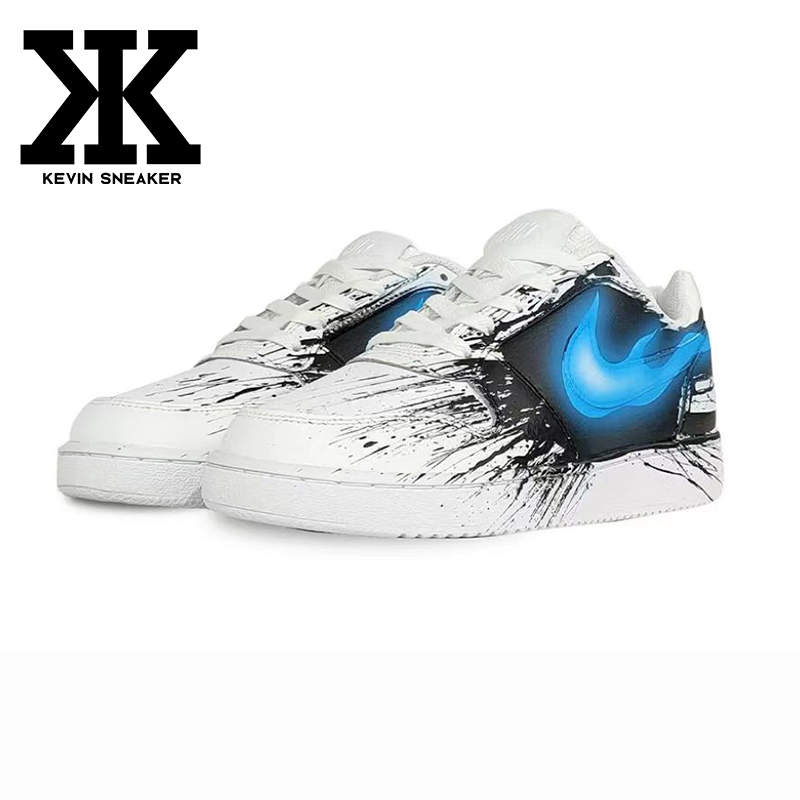 Nike耐克简约毒液系带女低帮板鞋