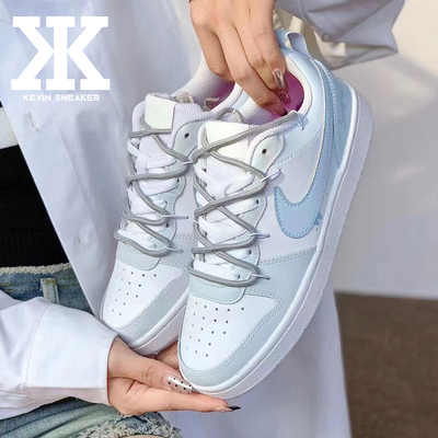 Nike耐克解构风系带女低帮板鞋