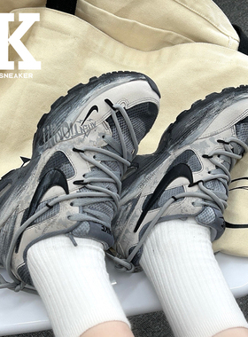 球鞋定制Nike耐克AirMaxFusion长野涂鸦机能工装风复古低帮跑步鞋