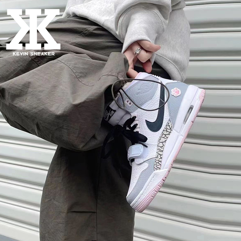 Nike耐克女中帮瞌睡小猫篮球鞋