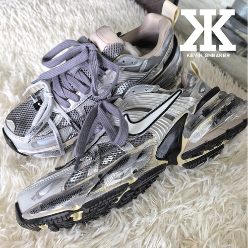 球鞋定制Nike耐克V2KRunYXYY极限攀岩银河之眷浸染低帮跑步鞋
