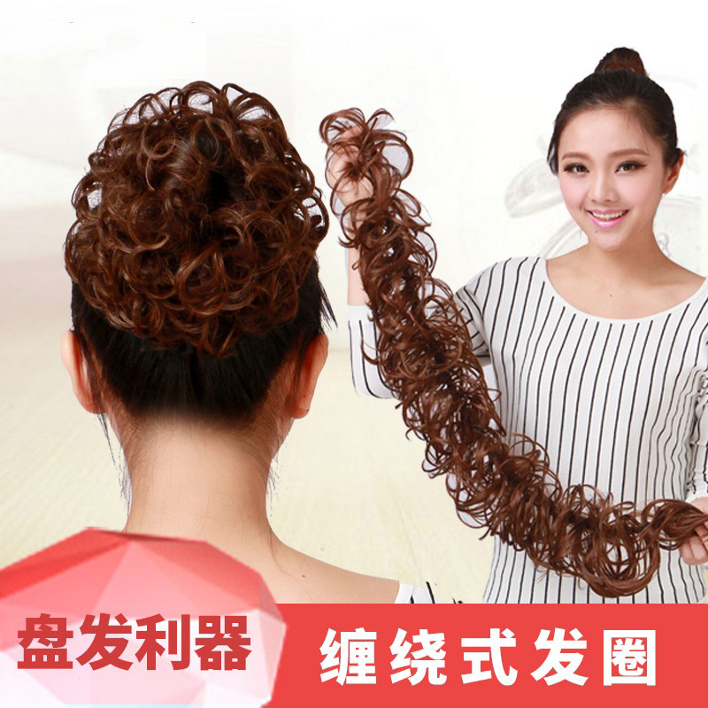 假发丸子头贝丝特时尚减龄款网红