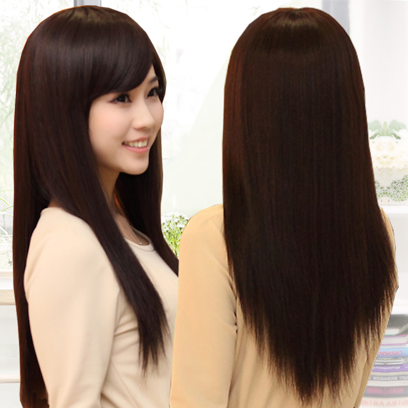 Perruque Long cheveux raides - Ref 2613187 Image 1