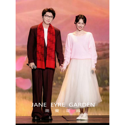 2026春夏姜妍同款蓬蓬半身裙